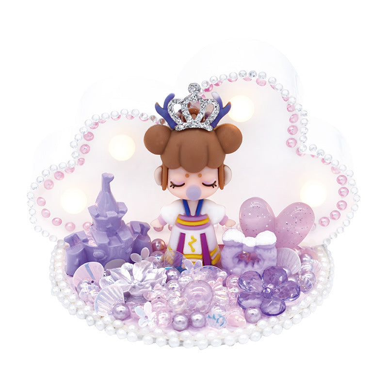 Festive Crafty Homemade Mini Table Light