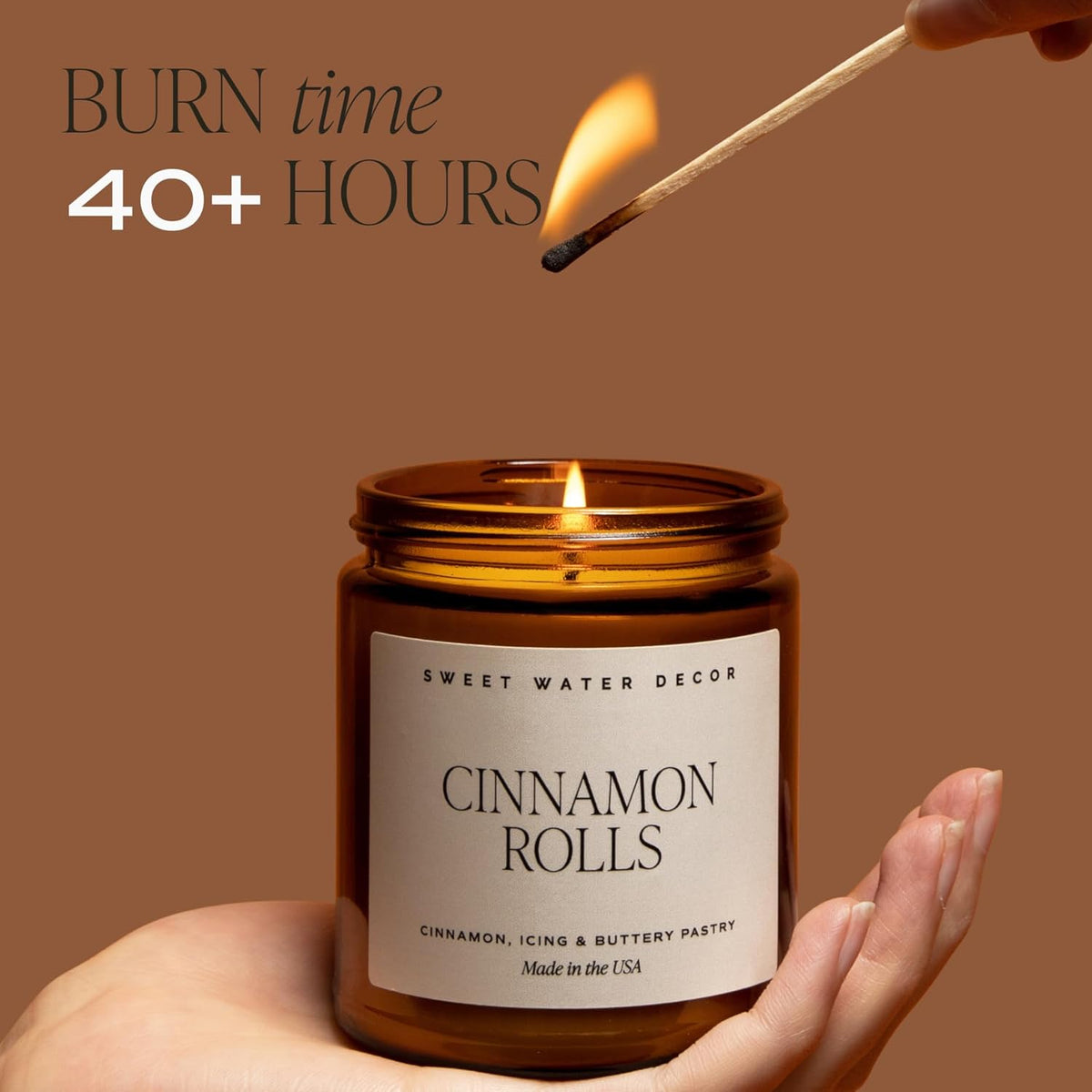 Cinnamon Roll Candle