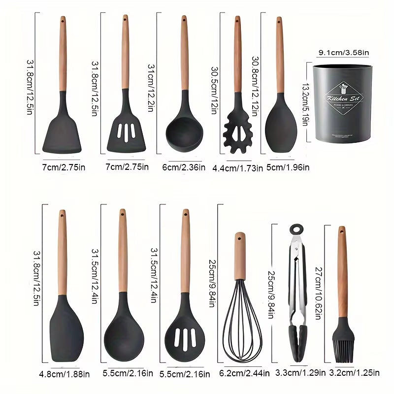 Kitchen Silicone Cooking Utensils