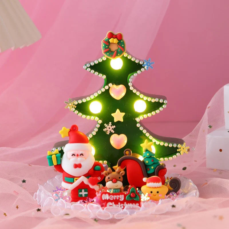 Festive Crafty Homemade Mini Table Light