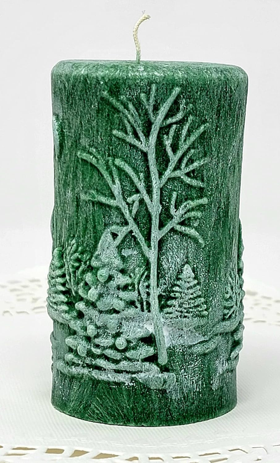 Christmas Scene Candle 