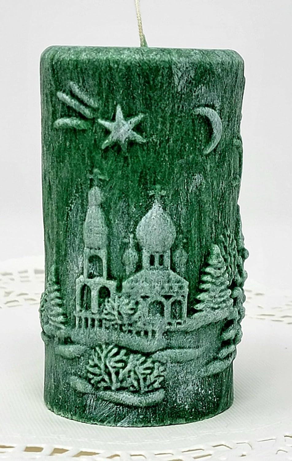 Christmas Scene Candle 