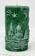 Christmas Scene Candle 