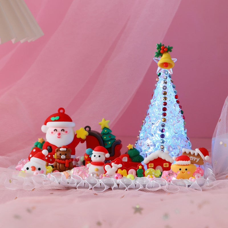 Festive Crafty Homemade Mini Table Light