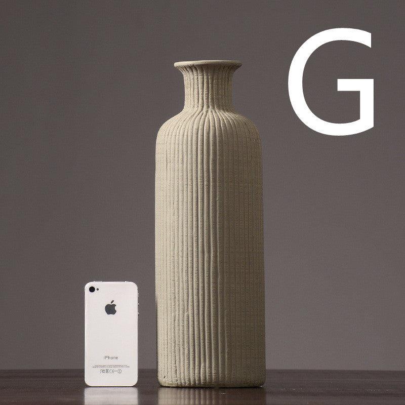 Ceramic Dried Flower Vase Decoration 