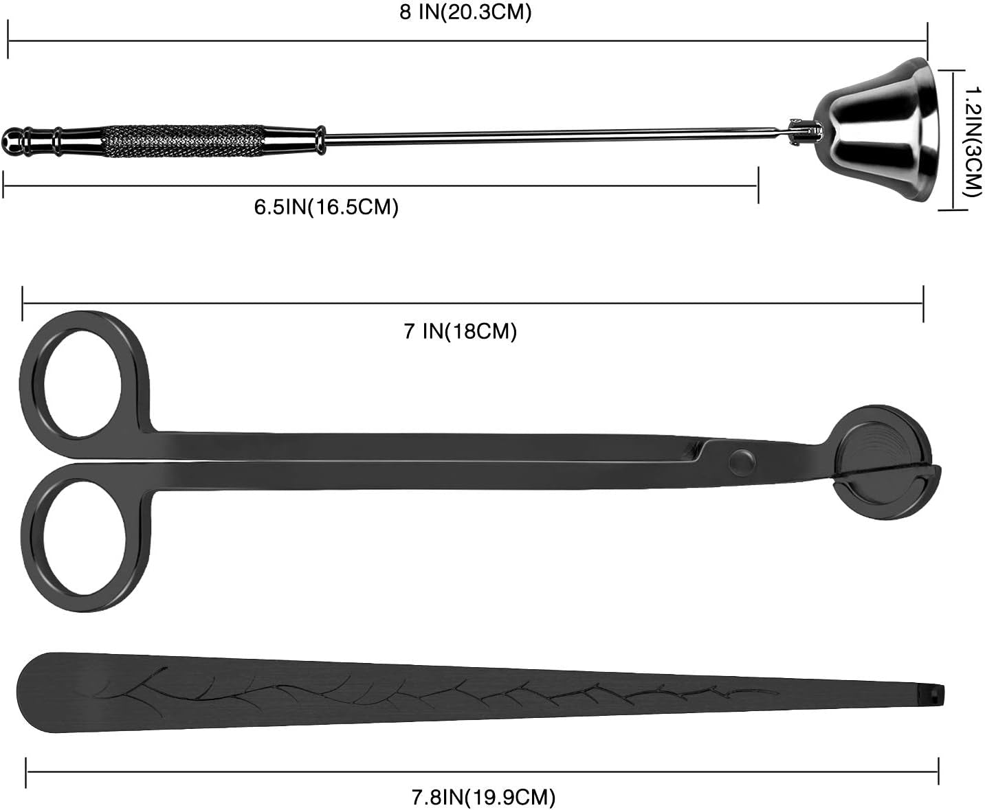 3 in 1 Candle Accessory Set