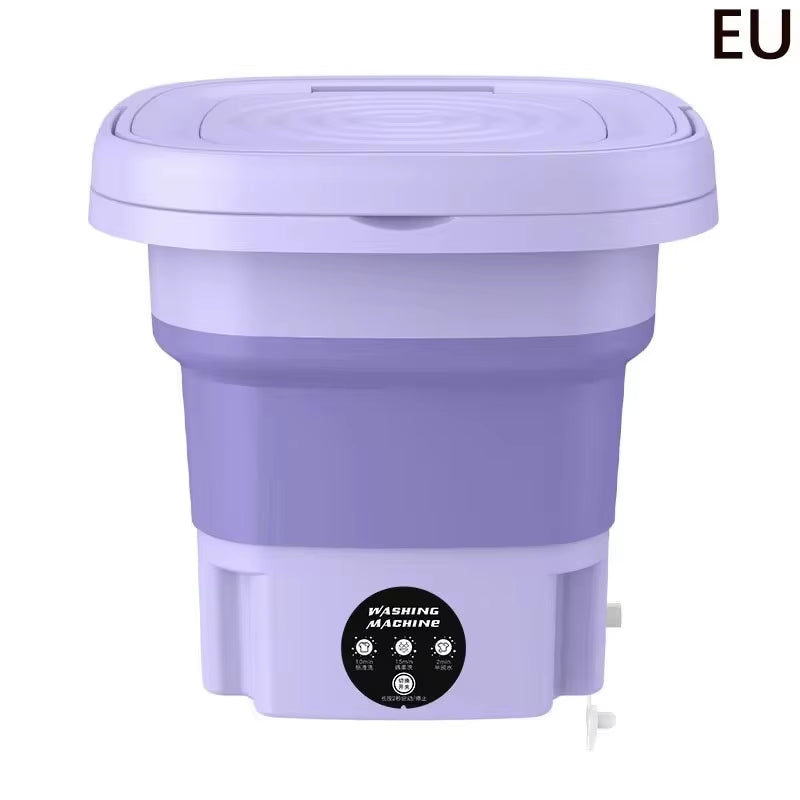 8L Small Folding Washing Machine 