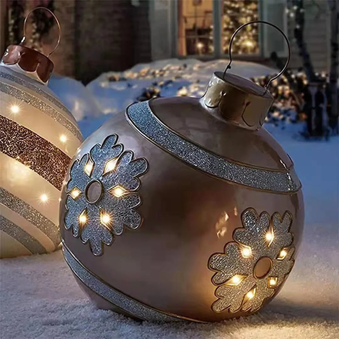 Festive Air Ornament Sphere Garden Bubble Glow 