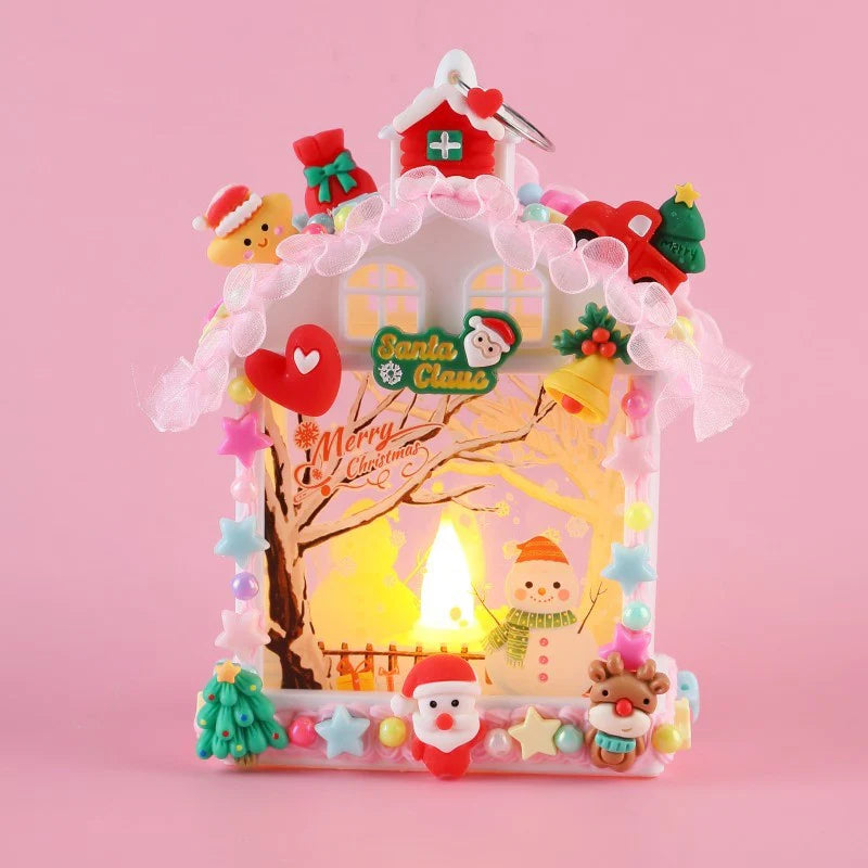 Festive Crafty Homemade Mini Table Light