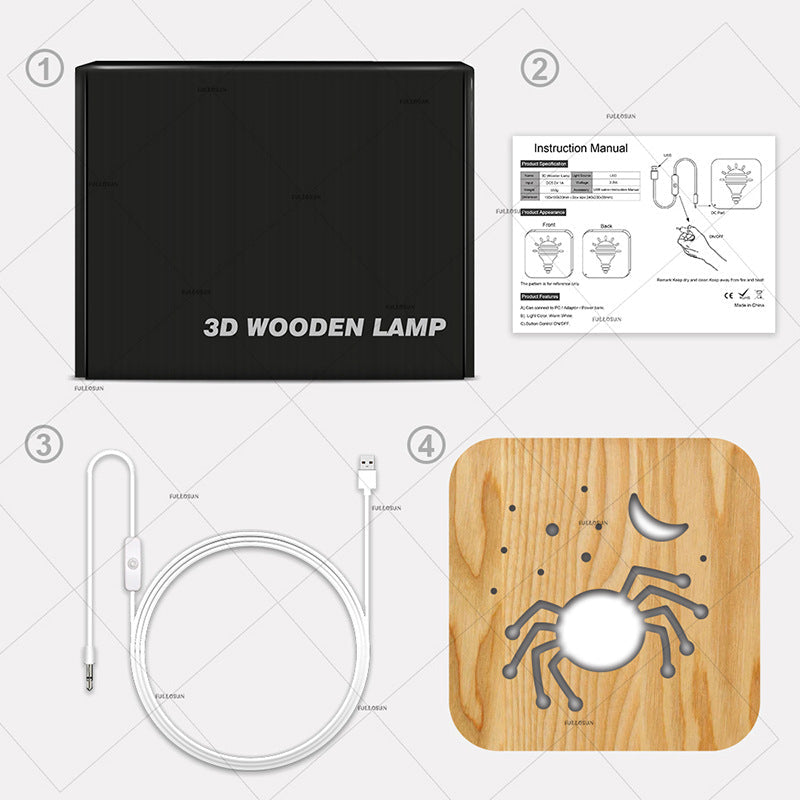 Spooky Arachnid Festive Glow