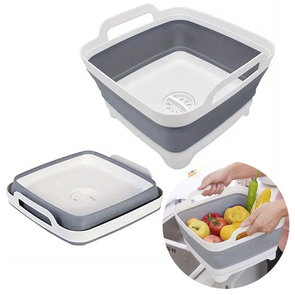 1Pc Square Fruit Vegetable Washing Washbasin 